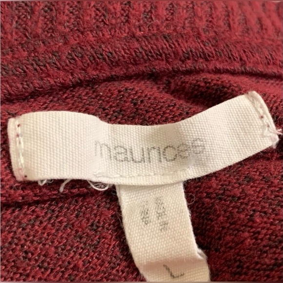Maurices Maroon Knit Top - Picture 2 of 3